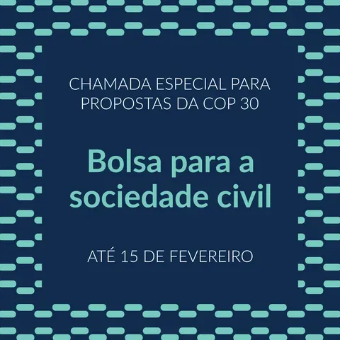 Bolsa para a sociedade civil